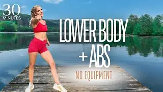 LOWER BODY + ABS Workout | Legs, Glutes and Abs Exercises | No Equipment