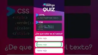 Tecno Codigo Quiz: HTML + CSS
