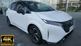 2023 NISSAN NOTE AURA White - New Nissan Aura 2023 - 新型日産ノートオーラ G FOUR leather edition 2023年モデル