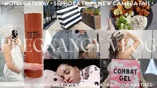 VLOG - pregnancy pamper night + fall try on haul + baby bump? + cook w me + combat gel + etc.