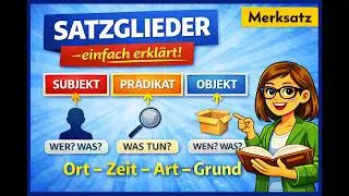 Satzglieder Grundlagen