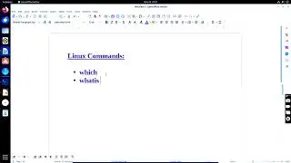 Linux in Telugu: How to use which and whatis command.