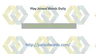 Joined Words
