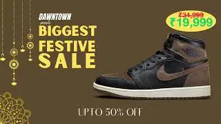 Biggest Festive Sale of the Year on your favorite Sneakers and Apparels
