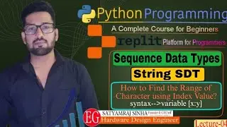Python Tutorials: How to Find Range of String using Index Value?