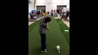 Ben Segal Winning 75ft Putting Challenge