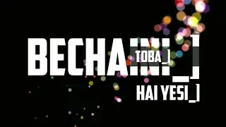 New Cover song -: Andekhi Anjani si black screen video!! New love black screen status