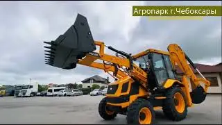 ЭКСКАВАТОР-ПОГРУЗЧИК BULL HD100 ЗАМЕНА JCB