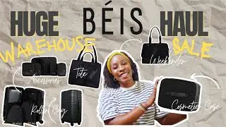 HUGE BÉIS HAUL- Warehouse!! Are Beis Luggage Worth It?