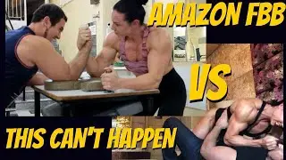ARMWRESTLING with IFBB PRO Maria Wattel
