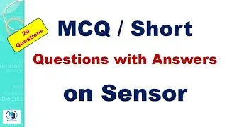 Sensors Important Questions | Important MCQ on transducers | Electronics  MCQ