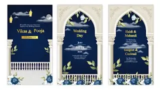 Wedding Day Invitation Card After Effects Instagram Story