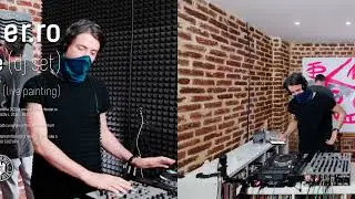 Primărie dj set & Pisica Pătrată live painting   feeder art & sound LIVE 🔴 2020