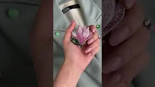 Мои цветочные броши) Какая понравилась больше? #брошьизбисера #jewelry #мастеркласс #diy #вышивка