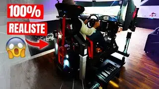 His SIMRACING SETUP turned my stomach 🤮 (too immersive)