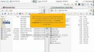 Uploading your website in SmartFTP
