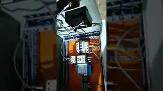 DOL Starter Remote Wiring with single Phase parameter. dol starter control wiring.