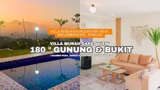 Lokasinya di Pojok | Villa ini Viewnya gak main main ‼️