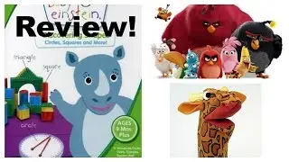 Discovering Shapes and Angry Bird Toy Review