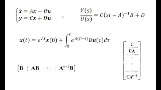State-Space Control Basics, Controllability and Observability