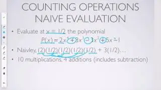 Evaluating a polynomial