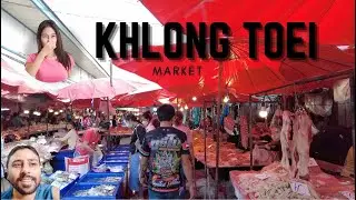 Khlong Toei market, Bangkok - nije za ove osjetljive njuške