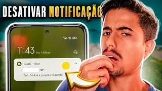 Como DESATIVAR NOTIFICAÇÕES DE CLIMA do CELULAR!