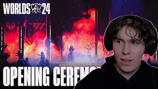 Valorant Player Reacts to Worlds 2024 Opening Ceremony | League of Legends