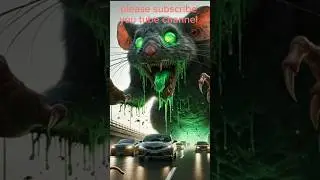 The cat is afraid of the mouse