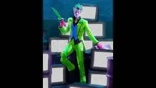 DC Multiverse The Joker Infinite Frontier Black Light Action Figure - Entertainment Earth Exclusive