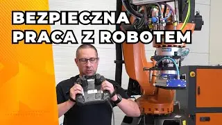 Jak bezpiecznie pracować z robotem przemysłowym KUKA? KursyAutomatyki.pl/KK