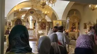 Крещение мл. Николая. Храм Марии Магдалины