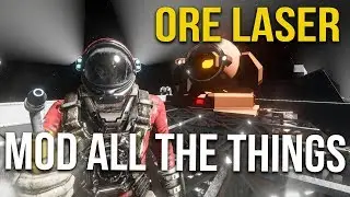 Space Engineers -  Ore Mining Laser Online #42