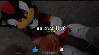 On tha line (sped up + reverb)