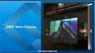 Glass Apps ® -BMW Store Display