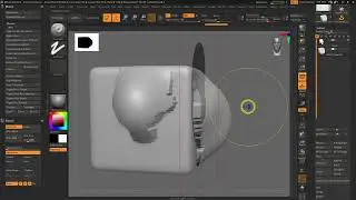 【ZBrush 2024】【memo】Create Stencil From Subtool