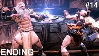 God of War 3 Remastere  Walkthrough Part 14 - Zeus Final Boss Fight & Ending