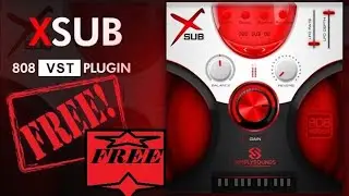 FREE Vst'i XSUB - 808 EDITION ( Use Headphone ) Synth Perfect Sub Bass -