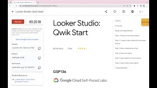 Looker Studio: Qwik Start || 