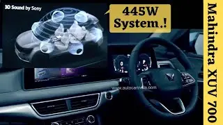 Xuv700 | XUV 700 New Model 2021 | Sony 3D Surround Sound System Explained.!!