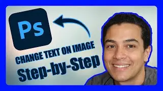 Change Text on ANY Image in Photoshop (Step-by-Step Tutorial)