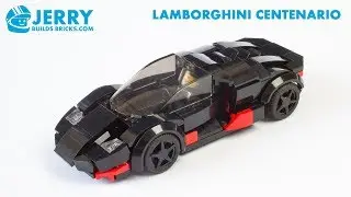 LEGO Lamborghini Centenario instructions (MOC #100)
