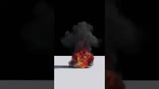Houdini Fire Simulation