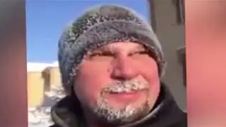 Жена послала за хлебом в 50 градусный мороз прикол