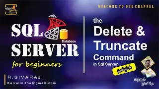 8. Delete Command in SQL Server
