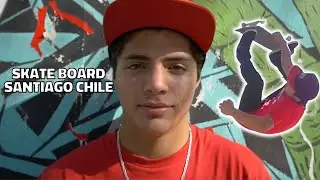 Parque De Los Reyes  Skate Board Santiago, Chile
