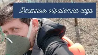 Первая весенняя обработка сада