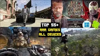 Winlator - TOP 55+ AAA High Graphics Games For Mali & Snap (Vortek) All Device