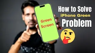 iPhone Green Screen Problem How to Solve | iOS 17.6 Update After Green Screen Issue how to Solve