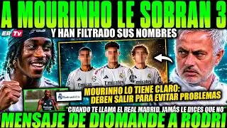 There are 3 Real Madrid players Mourinho doesn't want! Names leaked! Diomandé sends a message to ...